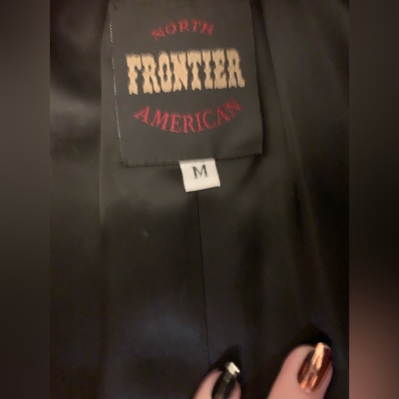 North American Frontier Pigskin Leather Jacket Handmade in USA Vintage Size M - Picture 16 of 16